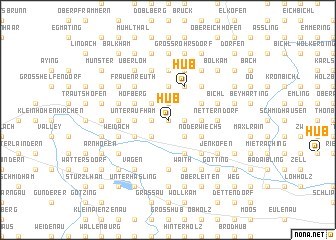 map of Hub