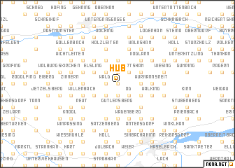 map of Hub