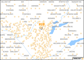 map of Hub