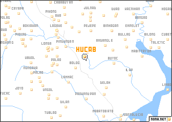 map of Hucab