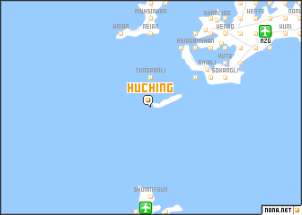 map of Hu-ching