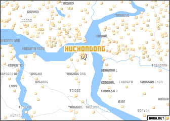 map of Huch\