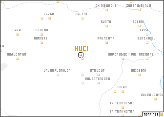 map of Huci