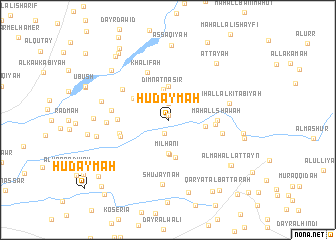 map of Hudaymah