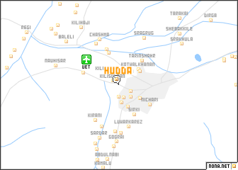 map of Hudda