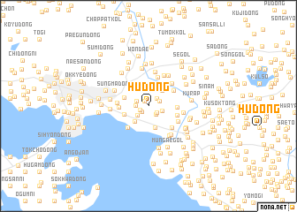 map of Hu-dong