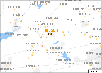 map of Hudson