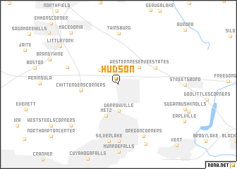 map of Hudson