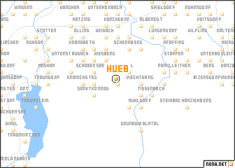 map of Hueb