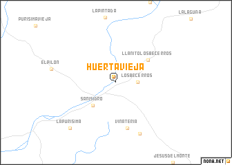 map of Huerta Vieja