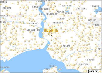 map of Hugang