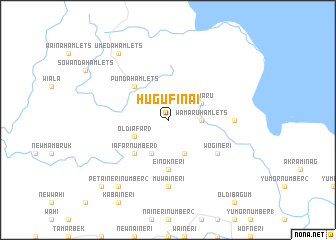 map of Hugufinai