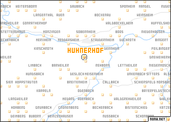 map of Hühnerhof