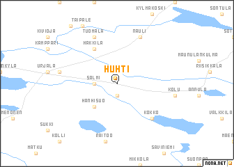 map of Huhti