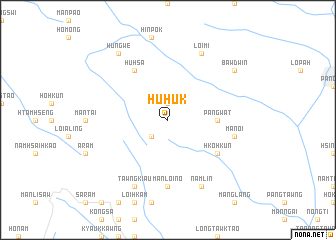 map of Hu-huk