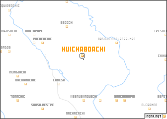 map of Huichabóachi