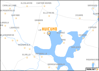 map of Huicumo