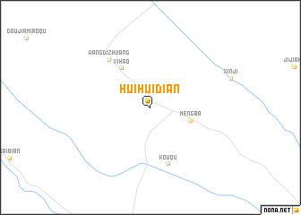 map of Huihuidian