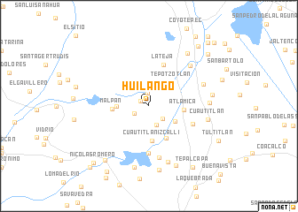 map of Huilango