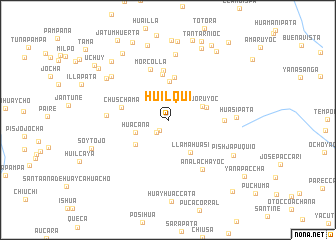 map of Huilqui