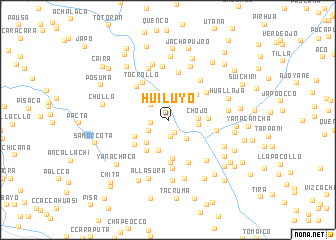 map of Huiluyo