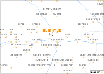 map of Huimayor