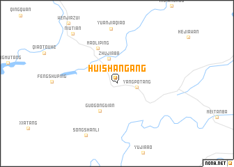 map of Huishangang