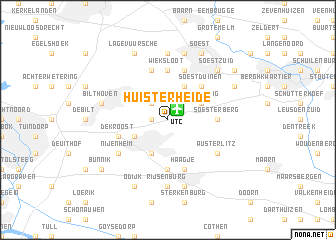 map of Huis ter Heide