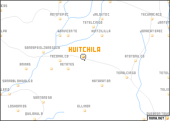 map of Huitchila