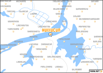 map of Huixucun