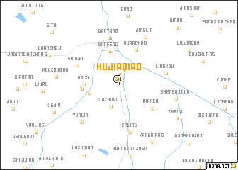 map of Hujiaqiao