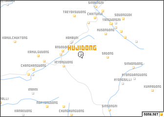 map of Huji-dong