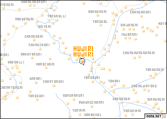 map of Huji-ri