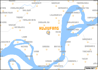 map of Hujiufang