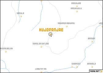 map of Hujoran-jae
