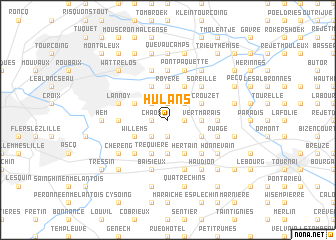 map of Hulans