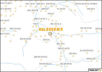 map of Hūlār-e Pā\