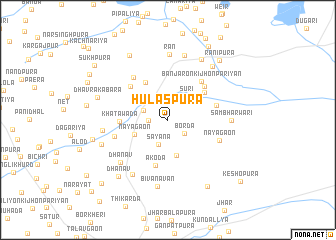 map of Hulāspura