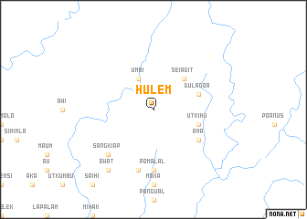 map of Hulem