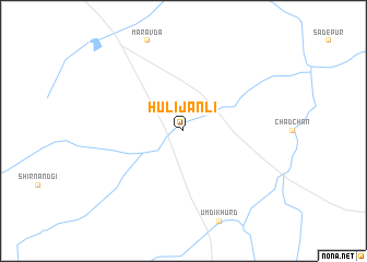 map of Hulijanli