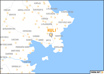 map of Huli