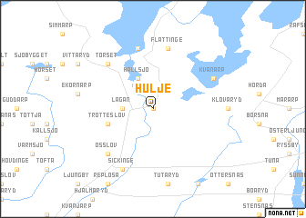 map of Hulje