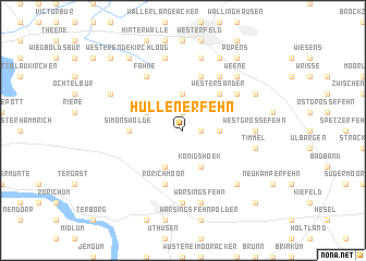 map of Hüllenerfehn