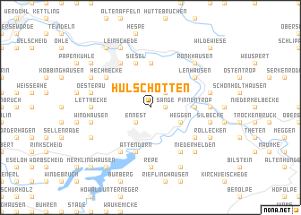 map of Hülschotten