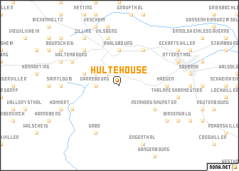 map of Hultehouse