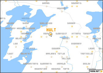 map of Hult