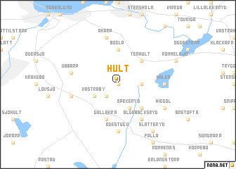 map of Hult