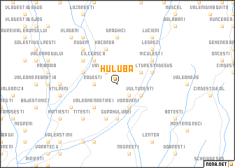 map of Huluba