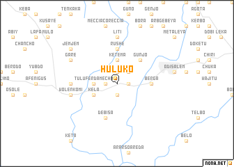 map of Hulukʼo