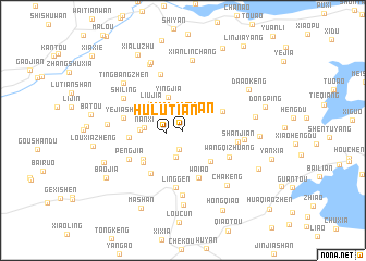 map of Hulutian